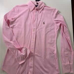 Ralph Lauren Light Pink Dress Shirt for women